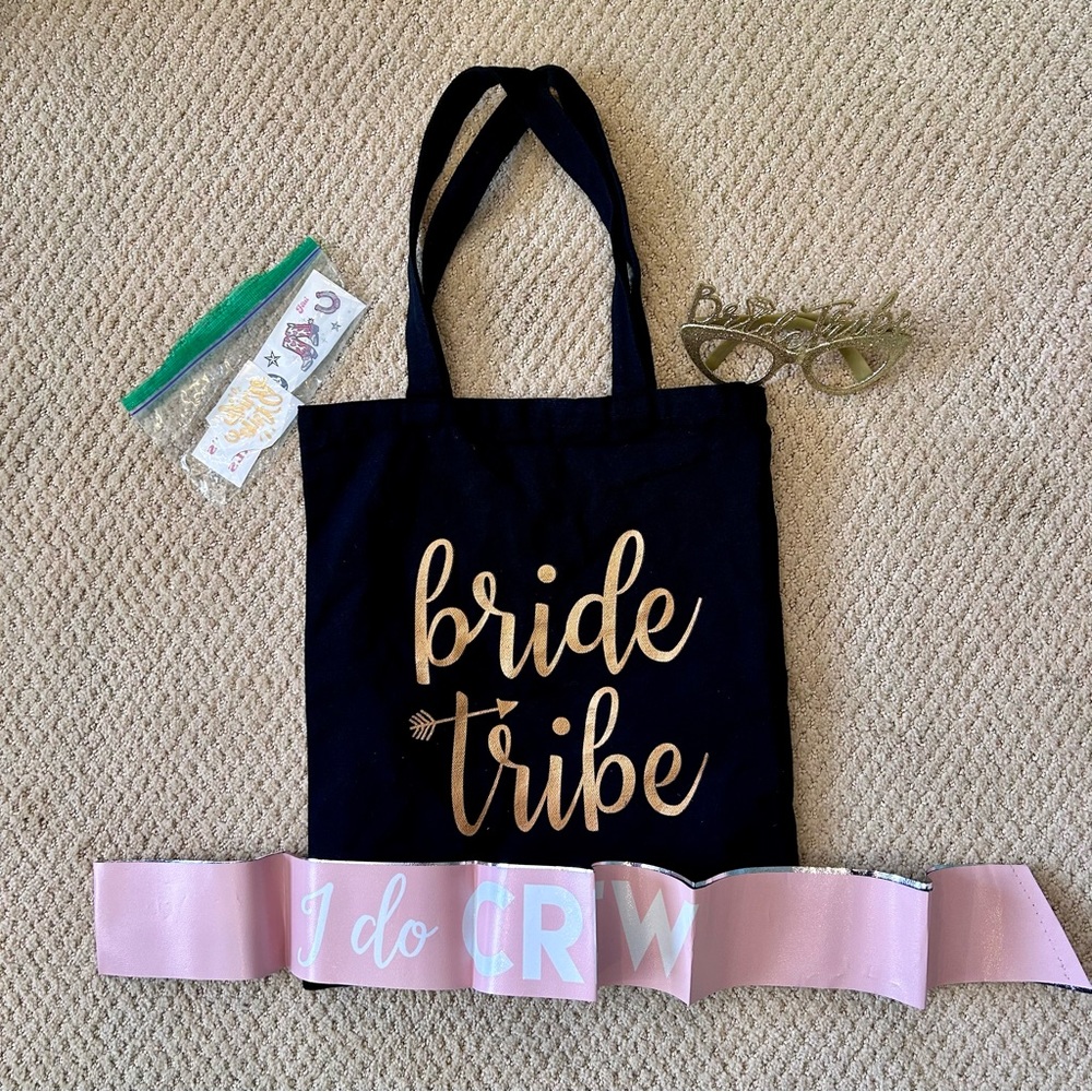 Bride Tribe Canvas Bag and Goodies